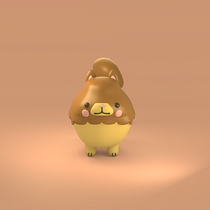 Meu projeto do curso: Criação de personagens Kawaii em 3D com Blender Ein Projekt aus dem Bereich Traditionelle Illustration, Design von Figuren, Digitale Illustration, 3-D-Modellierung und Manga von Taís Pezzin - 24.04.2023