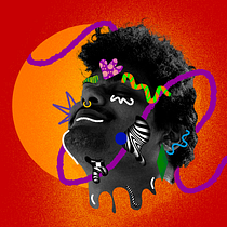Meu projeto do curso: Design de retratos coloridos com Photoshop. Un proyecto de Post-producción fotográfica		, Collage, Composición fotográfica y Fotomontaje de Lara Luz - 25.04.2023