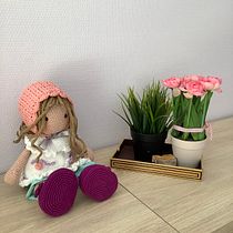 Mi proyecto del curso: Elaboración de muñecas amigurumi románticas Ein Projekt aus dem Bereich H, werk, Spielzeugdesign, Weben, Crochet, Amigurumi und Textildesign von mjdurana - 25.04.2023