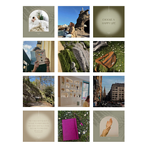 Mi proyecto del curso: Diseño de feed de Instagram con Canva. Design gráfico, Marketing, Redes sociais, Instagram, e Design digital projeto de Lorenza Rivera Torres - 25.04.2023