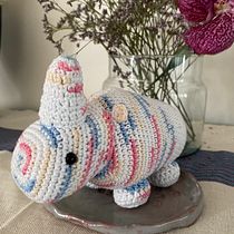 Mi proyecto del curso: Diseño y creación de amigurumis. Arts, Crafts, To, Design, Fiber Arts, DIY, Crochet, Amigurumi, and Textile Design project by Rosa Angélica Navarro Ayala - 04.24.2023