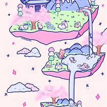 My project for course: Designing Kawaii Worlds: Spread Joy Through Illustration. Digital Illustration project by Brianna Weaver - 04.25.2023