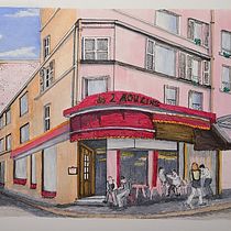 My project for course: Architectural Sketching with Watercolor and Ink. Esboçado, Desenho, Pintura em aquarela, Ilustração arquitetônica, Sketchbook e Ilustração com tinta projeto de jb3737 - 24.04.2023