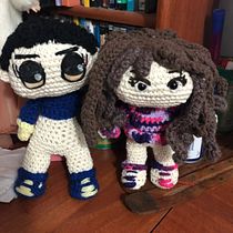 Mi proyecto del curso: Amigurumis: personas tejidas a crochet. Arts, Crafts, To, Design, Fiber Arts, Crochet, Amigurumi, and Textile Design project by Esther De La Peña - 04.26.2023