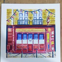 Mi proyecto del curso: Ilustración expresiva de paisajes urbanos con gouache. Painting, Sketching, Architectural Illustration, and Gouache Painting project by Luis Alejandro Robayo León - 04.25.2023