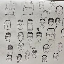 Meu projeto do curso: A arte de desenhar: transforme seus rabiscos em arte Ein Projekt aus dem Bereich Traditionelle Illustration, Bleistiftzeichnung, Zeichnung und Sketchbook von Arthur Charles - 26.04.2023
