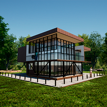 Mi proyecto del curso: Diseño y modelado arquitectónico 3D con Revit. Un projet de 3D, Architecture, Architecture d'intérieur, Modélisation 3D, Architecture numérique , et ArchVIZ de Duvier Ferney Menjura Suarez - 26.04.2023