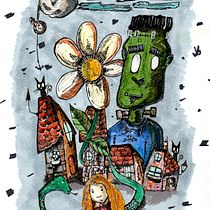 Mi proyecto del curso: Relatos ilustrados: de la idea al papel. Traditional illustration, Fine Arts, Painting, Pencil Drawing, Drawing, Watercolor Painting, Children's Illustration, and Narrative project by J Miguel de la Torre - 04.26.2023