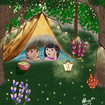Mi proyecto del curso: Ilustración infantil con Procreate: crea escenas mágicas. Ilustração tradicional, Ilustração digital, Ilustração infantil, Pintura digital, e Álbum ilustrado projeto de Cristina M-Dekle - 26.04.2023