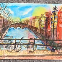 My project for course: Architectural Sketching with Watercolor and Ink. Sketching, Drawing, Watercolor Painting, Architectural Illustration, Sketchbook & Ink Illustration project by rebekahschmidt - 04.26.2023