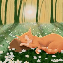 My project for course: Atmospheric Scenes in Procreate: Paint with Color and Light. Ilustração digital e Ilustração tradicional projeto de Chili Ströberg - 23.03.2023