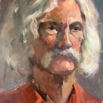 My project for course: Portrait Painting with Oil: Explore Light and Shade. Fine Arts, Painting, and Oil Painting project by yellowhite5 - 04.26.2023
