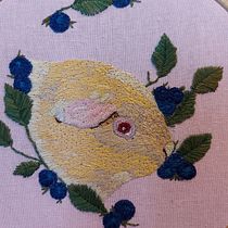 Mój projekt z kursu: Portrety zwierząt: techniki haftu realistycznego. Arts, Crafts, Embroider, and Textile Design project by siwczykk - 04.26.2023