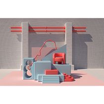 My project for course: Abstract Compositions with Cinema 4D. Un projet de 3D, Modélisation 3D , et Conception 3D de Marija Nikolić - 26.04.2023