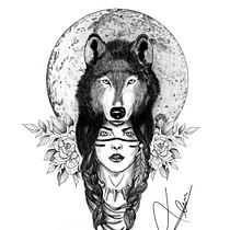 Mi proyecto del curso: Diseño e ilustración digital de tatuajes con Procreate. Traditional illustration, Graphic Design, Digital Illustration, Tattoo Design, and Digital Drawing project by Xènia Garcia Estrems - 04.26.2023
