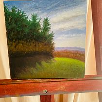 Meu projeto do curso: Pintura de paisagem a óleo com técnicas plein air. Un progetto di Belle arti, Pittura e Pittura ad olio di Alexandre Sartor Mazzuchetti - 26.04.2023