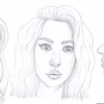 My project for course: Portrait Sketchbooking: Explore the Human Face Ein Projekt aus dem Bereich Skizzenentwurf, Zeichnung, Porträtzeichnung, Artistische Zeichnung und Sketchbook von Anna Mudge - 15.04.2023