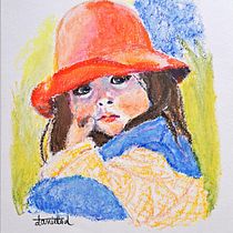 My project for course: Vibrant Portrait Drawing with Colored Pencils. Drawing, Portrait Drawing, Sketchbook, and Colored Pencil Drawing project by Daniela Dumitru - 04.27.2023