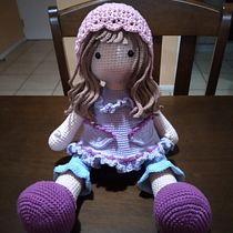 Mi proyecto del curso: Elaboración de muñecas amigurumi románticas Ein Projekt aus dem Bereich H, werk, Spielzeugdesign, Weben, Crochet, Amigurumi und Textildesign von Loreto Alfaro Godoy - 27.04.2023