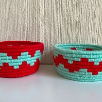 Mi proyecto del curso: Cestería para principiantes: la técnica de espiral. Accessor, Design, Arts, Crafts, Fashion Design, Fiber Arts, and Textile Design project by María Guadalupe García Villegas - 04.27.2023