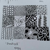 My project for course: Drawing for Beginners Level -1 Hand and Doodling. Un proyecto de Dibujo y Sketchbook de Lisa Twombly - 26.04.2023