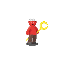 Mi proyecto del curso: Animación de personajes en pixel art para videojuegos Ein Projekt aus dem Bereich Animation von Figuren, Videospiele, Pixel Art und Videospielentwicklung von lucasrandle10 - 28.04.2023