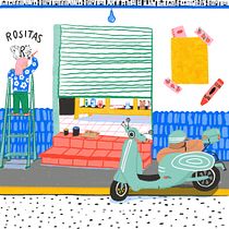 Mi proyecto del curso: Historias ilustradas con Procreate: explora texturas y pinceles. Ilustração tradicional, Ilustração digital, Desenho digital, Sketchbook, e Narrativa projeto de Frida Arredondo - 28.04.2023