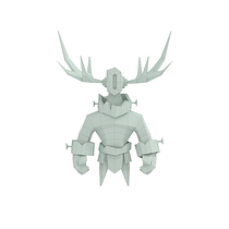 Mi proyecto del curso: Modelado de personajes low poly para videojuegos Ein Projekt aus dem Bereich 3D, 3-D-Modellierung, Videospiele, Design von 3-D-Figuren und Design für Videospiele von Ignacio Guarnieri - 26.04.2023
