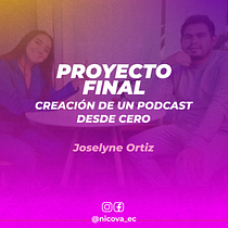 Mi proyecto del curso: Creación de un podcast desde cero. Un projet de Marketing, Marketing digital, Marketing de contenu, Communication, Podcast , et Audio de Joselyne Ortiz - 28.04.2023