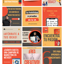 Mi proyecto del curso: Diseño de feed de Instagram con Canva. Design gráfico, Marketing, Redes sociais, Instagram, e Design digital projeto de Jorge Porcayo - 28.04.2023