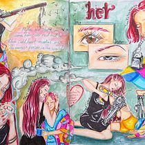 My project for course: Artistic Illustration: Draw from Your Imagination. Traditional illustration, Painting, Creativit, Pencil Drawing, and Drawing project by BoshBosh Samy - 04.28.2023