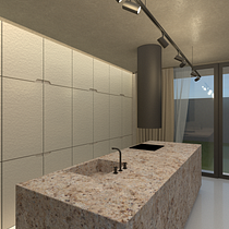 Casa Ejidos. Projekt z dziedziny  Architektura, Architektura wnętrz, Wizualizacja architektoniczna i Projektowanie wnętrz użytkownika Sebastian Zavala Ye-sang - 13.06.2022