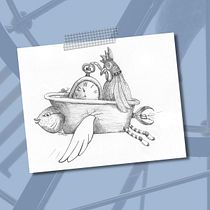 Mein Abschlussprojekt für den Kurs: Surrealistische Illustration mit Finelinern Ein Projekt aus dem Bereich Traditionelle Illustration, Zeichnung, Realistische Zeichnung und Illustration mit Tinte von Claudia Ligendza - 28.04.2023