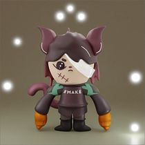 Mi proyecto del curso: Creación de personajes kawaii en 3D con Blender Ein Projekt aus dem Bereich Traditionelle Illustration, Design von Figuren, Digitale Illustration, 3-D-Modellierung und Manga von Juan Pablo Torres Vasquez - 22.03.2023