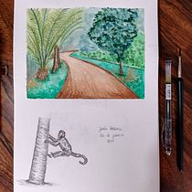 Mi proyecto del curso: Cuaderno de viaje en acuarela. Traditional illustration, Watercolor Painting, Architectural Illustration, and Sketchbook project by silvia_aat - 04.29.2023