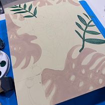 Mi proyecto del curso: Pintura botánica con acrílico. Traditional illustration, Fine Arts, Painting, Acr, lic Painting, and Botanical Illustration project by danim22 - 04.29.2023