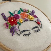 Ecco il mio progetto del corso: Ricamo a mano anatomico e floreale per capi e accessori. Projekt z dziedziny  Haft, Upc, cling, Wzornictwo tekst i liów użytkownika stecmp - 29.04.2023