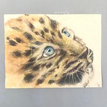 Mi proyecto del curso: Retratos expresivos de animales en acuarela. Een project van Traditionele illustratie, Aquarelschilderen, Realistische tekening y Naturalistische illustratie van Elizabeth Lanas del Pozo - 12.02.2022