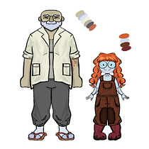Meu projeto do curso: Introdução ao desenho de personagens para animação e videogames. Un projet de Illustration traditionnelle, Animation, Conception de personnages, Animation de personnages , et Dessin numérique de Letícia Lopes - 30.04.2023