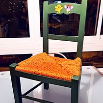A cadeira do António. Un progetto di Design, Artigianato, Design e creazione di mobili e Tessitura di Teresa Neves - 30.04.2023