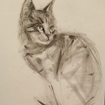 My project for course: Expressive Drawing with Charcoal. Fine Arts, Drawing, Portrait Drawing, and Naturalistic Illustration project by sarahcarlsson1 - 04.30.2023