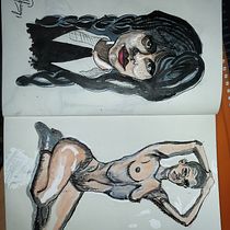 Mi proyecto del curso: Dibujo artístico con tinta. Ilustração tradicional, Desenho, Desenho artístico e Ilustração com tinta projeto de Jarry - 30.04.2023