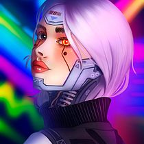 Mi proyecto del curso: Retratos digitales de fantasía con Photoshop. Traditional illustration, Drawing, Digital Illustration, Portrait Drawing, Digital Drawing, and Digital Painting project by Melany Carranza - 04.30.2023