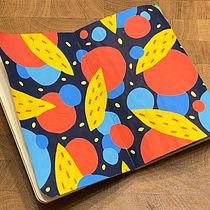 My project for course: Botanical Patterns in a Sketchbook: Conquer the Blank Page. Ilustração tradicional, Pattern Design, Ilustração botânica, e Sketchbook projeto de Lyndsay Stephenson - 01.05.2023