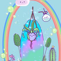 Mi proyecto del curso: Diseño de mundos kawaii: crea ilustraciones alegres. Character Design, Digital Illustration, and Manga project by Alejandra González - 05.01.2023