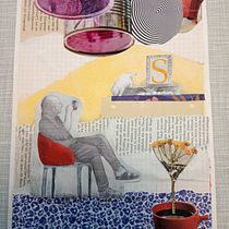 Mein Abschlussprojekt für den Kurs: Mixed Media zur Fantasieanregung in der Illustration. Traditional illustration, Fine Arts, Collage, Acr, lic Painting, and Drawing project by anja rathmann - 05.01.2023