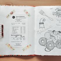 Mi diario ilustrado con experiencias de Febrero a Abril 2023. Traditional illustration, Sketching, Drawing, Sketchbook & Ink Illustration project by yuvia - 05.01.2023