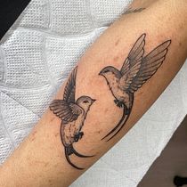 Mi proyecto del curso: Tatuaje fine line: la sutileza de la línea. Traditional illustration, Drawing, and Tattoo Design project by Vanessa Gonzalez - 05.01.2023
