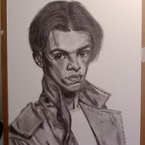 Mi proyecto del curso: Retrato realista con lápiz de grafito. Ilustração tradicional, Artes plásticas, Esboçado, Desenho a lápis, Desenho, Desenho de retrato, Desenho realista, Desenho artístico, e Desenho anatômico projeto de Angélica Botero - 01.05.2023