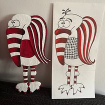 Mein Abschlussprojekt für den Kurs: Pappmaschee für Anfänger: Bunte Figuren selber machen. Traditional illustration, Character Design, To, Design, Art To, s, and Creating with Kids project by Sabine-Ines Reip - 05.01.2023